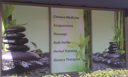 Acupuncture and Herbal Therapies window